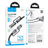 Кабель Hoco All-in-one charging data cable c / iP to C / LED light U138 |1.2m, PD27/60W|