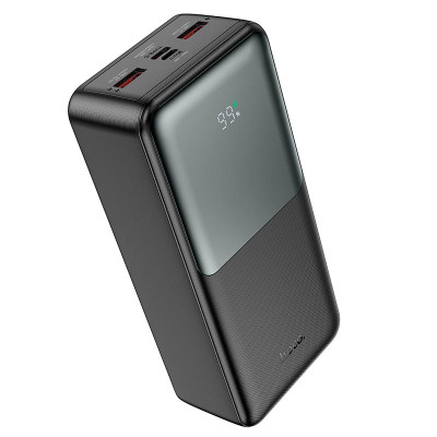HOCO Sirui fully compatible power bank J136B 30000mAh |2USB/1Type-C/Lightning, 22.5W/3A, PD/QC|