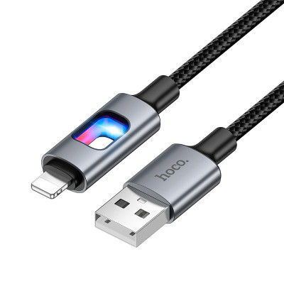 Кабель HOCO Lightning New charging data cable U144 |1.2m, 2.4A|