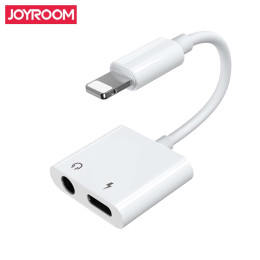 Перехідник JOYROOM Lightning to 3.5 mm AXU / Lightning Ben Series S-Y104 |1.5A| Перехідник JOYROOM Lightning to 3.5 mm AXU / Lightning Ben Series S-Y104 |1.5A|
