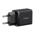 Адаптер мережевий Baseus Cube Fast Charger |1USB/1Type-C, 30W/3A, PD/QC|