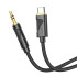 Кабель Hoco Friend digital audio conversion cable aux to Type-C UPA30 |1m, DAC|