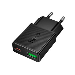 Адаптер мережевий HOCO Speed PD ultra-thin charger N73 |1Type-C/1USB, 20W/3A, PD/QC| Адаптер мережевий HOCO Speed PD ultra-thin charger N73 |1Type-C/1USB, 20W/3A, PD/QC|