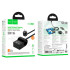 Адаптер мережевий HOCO Win 1 position PD desktop socket AC33 (L=1.5M) |2Type-C/1USB/DC, 30W/3A, PD/QC|