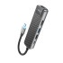 Hub адаптер Hoco Type-C Easy view HB23 | |4KHDMI, LAN, 1USB 3.0, 1USB2.0, Type-C PD, 60W/3A|