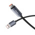 Кабель Hoco Type-C Favor 5A charging data cable with display X112 |1m, 5A|