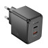 Адаптер мережевий HOCO Wish two-way charger CS16A |1Type-C/1Lightning, 20W/3A|