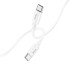 Кабель Hoco Type-C to Type-C Magic silicone PD charging data cable X87 |1m, 60W, 3A|