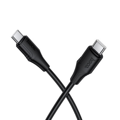 Кабель HOCO C to C Bien 60W silicone charging data cable X124 |1m, 60W|