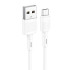 Кабель Hoco Micro USB Victory charging data cable X83 |1m, 2.4A|