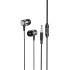 Навушники BOROFONE Platinum metal universal earphones with microphone BM75 |1.2m, Hi-Fi|