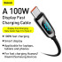 Кабель Baseus Display Fast Charging Data Cable Type-C to Type-C |1m, 100W/5A|
