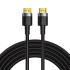 Кабель BASEUS 4khdmi Male To 4khdmi Male Cafule |5M, HDMI2.0| (CADKLF-H01)