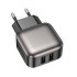 Адаптер мережевий Borofone Absolute dual-port charger BAS51A |2USB, 12W/2.4A|