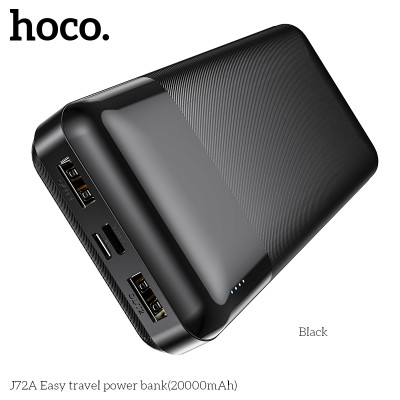 HOCO Easy travel power bank J72A 20000mAh |2USB/1Type-C, 2A|