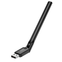 WiFi Adapter HOCO WiFi4 USB external antenna wireless network card HI32 |2.4GHz, 150Mbps, USB2.0| WiFi Adapter HOCO WiFi4 USB external antenna wireless network card HI32 |2.4GHz, 150Mbps, USB2.0|