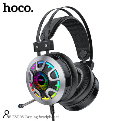 Навушники Hoco Gaming LED headphones Hi-Res ESD05