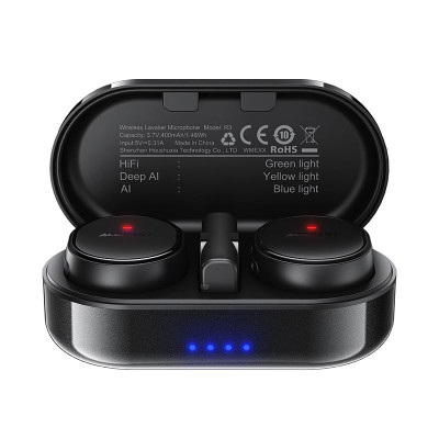 Мікрофон ACEFAST wireless lavalier microphone R3 |8/24h, AI Noice reduction, 80m, USB-C|