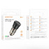 Адаптер автомобільний Borofone Clever single port car charger BZ24 |1Type-C, 20W/3A, PD/QC|