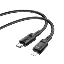 Кабель Hoco Type-C to Lightning Moulder PD charging data cable U106 |1.2m, 20W|