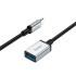Кабель Hoco Type-C male to USB female USB 3.0 excellent speed extension cable US10 |0.5m, 5Gbps, OTG