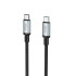 Кабель HOCO Type-C to Type-C USB 3.0 excellent speed cable US10 |0.5m, 3A, 5Gbps|