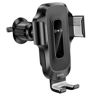 Тримач HOCO Wise wireless fast charging Car holder HW2 (air outlet) |5-15W|