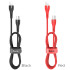 Кабель Hoco Type-C to Lightning with LED Surplus X45 |1m, 3A, PD/18W|