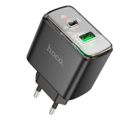 Адаптер мережевий Hoco Smart charger CS42A |1Type-C/1USB, 30W/3A, PD/QC| Адаптер мережевий Hoco Smart charger CS42A |1Type-C/1USB, 30W/3A, PD/QC|