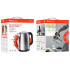 Електрочайник HOCO stainless steel electric kettle HE12 |1.7L, 1850-2200W|