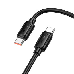 Кабель HOCO Type-C to Type-C Surpass Fast Charging Data cable X115 |1m, 240W/5A| Кабель HOCO Type-C to Type-C Surpass Fast Charging Data cable X115 |1m, 240W/5A|