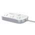 Подовжувач мережевий LDNIO c Wi-Fi SCW3451 |3USB/1Type-C, 3Sockets. QC/PD, 30W/10A, 2m EU Plug|