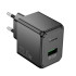 Адаптер мережевий HOCO Wish single port multi-protocol charger CS17A |1USB, 22.5W/3A|
