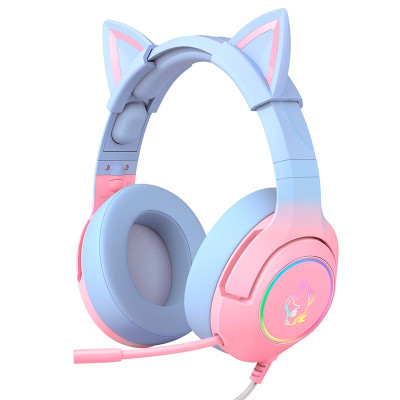 Навушники ONIKUMA Gaming CAT Gradient with RGB K9 |3.5mm|