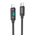 Кабель Hoco Lantern Lightning PD charging data cable U126 |1.2m, 27W|