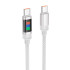 Кабель HOCO Lantern Type-C to Type-C charging data cable U126 |1.2m, 100W/5A|