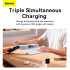 Адаптер мережевий Baseus Compact Charger 3U 17W EU |3USB, QC, 3.4A| (CCXJ020102)