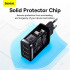 Адаптер мережевий Baseus Compact Charger 3U 17W EU |3USB, QC, 3.4A| (CCXJ020102)