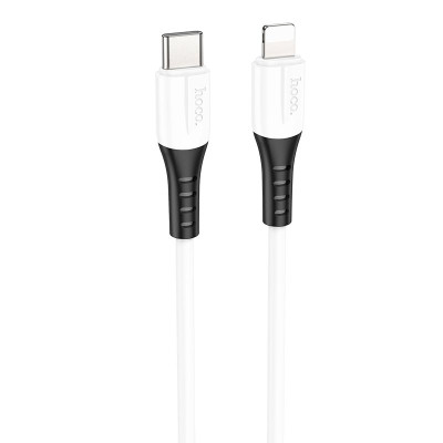 Кабель Hoco Type-C to lightning silicone charging data cable X82 |1m, 20W/3A|
