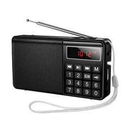 Портативний радіоприймач HOCO Portable radio HI50 |AM/FM, USB/TF/BT5.3, 5W|