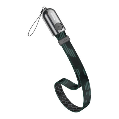 Кабель BASEUS Lightning Gold Collar lanyard |2.4A, 0.35m|
