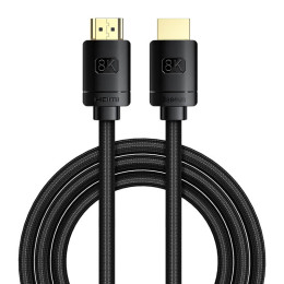 Кабель BASEUS High Definition Series HDMI 8K to HDMI 8K Adapter Cable |2m, 8K, HDMI2.1| (CAKGQ-K01)