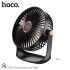 Вентилятор HOCO Cool desktop fan with light DF12 |5 speed, Abbient Light, 10h|