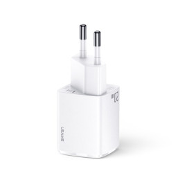 Адаптер мережевий USAMS T37 Super si Fast Charger US-CC128 |1USB/1Type-C, 20W, PD3.0/QC|
