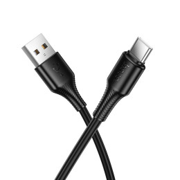 Кабель HOCO Type-C Beneficio charging data cable X120 |1m, 3A| Кабель HOCO Type-C Beneficio charging data cable X120 |1m, 3A|