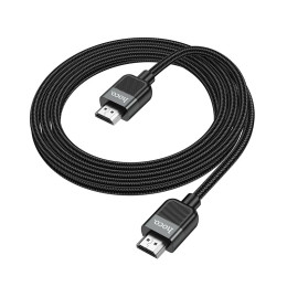 Кабель HOCO Cutting-edge HDTV 2.0 male-to-male 4K HD data cable US09 (L=2m)