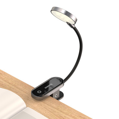 Універсальна лампа з кліпсю Baseus Comfort Reading Mini Clip Lamp |24Hours, 4000K| (DGRAD-0G)