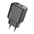 Адаптер мережевий HOCO Sunlight dual-port charger CS23A |1USB/1Type-C, 30W/3A, PD/QC|