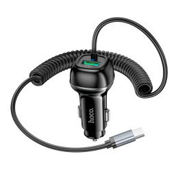 Адаптер автомобільний Hoco Rank Car charger Z58B (Type - C Cable set) |1Type-C, 48W/3A, PD30W/QC|