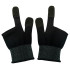Напальчники для мобільних ігор HOCO Eagle Claw silver fiber two-finger gaming gloves GA21